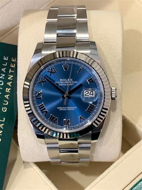 rolex datejust 41 blue|41mm Rolex Datejust for sale.